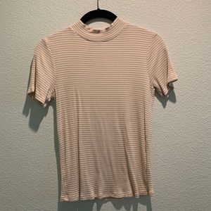 Striped Tight-Fitting Top